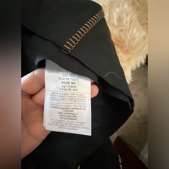 NWT LIU JO Silk Blouson Dress - Picture 6 of 11